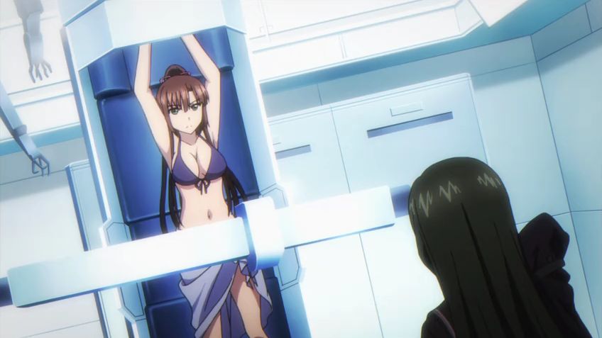 Asagi confesses her love to kojo, strike the blood S5 ep.2