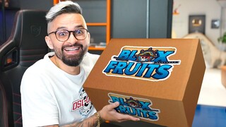 O BLOX FRUITS ENVIOU UMA CAIXA PRA MINHA CASA