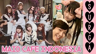 NGGAK MAU PULANG! MAID CAFE DI INDONESIA KAYA SURGA!! DAN MERRY CHRISTMAS!!