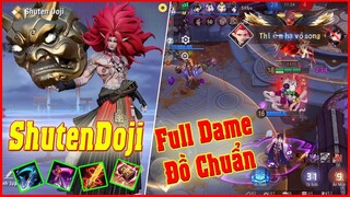 🌸Onmyoji Arena: ShutenDoji Đồ Và Bảng Ngọc Gánh Team - Chuẩn Mực Samurai Sát Thương S