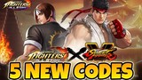 5 NEW & Active Coupon CODES | KOF All Star x Street Fighters V