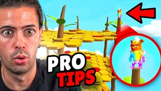 Probé los PRO TIPS más INCREIBLES de STUMBLE GUYS y son asi…