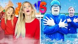 Hot Vs Cold Pool Challenge to Find Imposter Among Us! Game Master Network