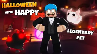Adopt Me | ROBLOX | Halloween Legendary PET with Happy the Puppy!