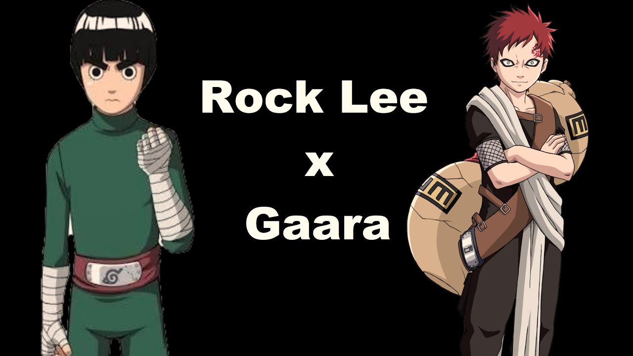 Naruto Fights #20: Rock Lee Vs Gaara - Bilibili