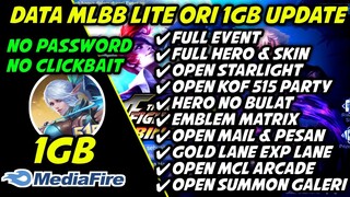 Data Mlbb Lite 1GB Fitur Sama Dengan Data ML 3Gb - Atasi Lag & Patah Patah