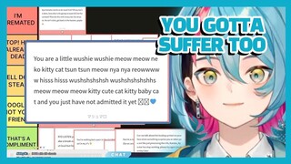 Kyo and Chat Suffer When Reading a Weird Submitted Maro [Nijisanji EN Vtuber Clip]