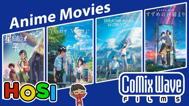 Anime Movies Buatan Studio Comix Wave Films