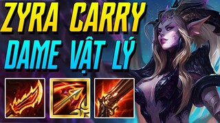 (ĐTCL) LẬT KÈO TOP 1 VỚI TƯỚNG LỖI ZYRA CÙNG COMBO ĐỒ VẬT LÝ TÍCH DAME VÔ HẠN VỚI 6 ÁM LONG!