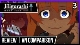 Higurashi Sotsu: Episode 3 | Review, Theories & VN Comparison! - The Answer to Onidamashi-Hen