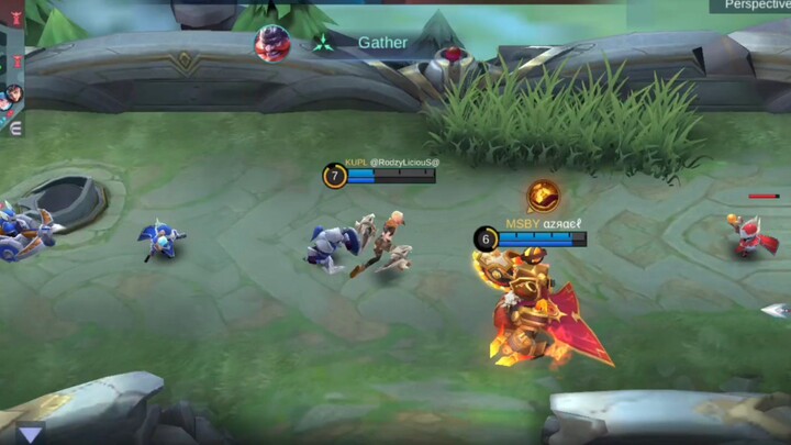 Ixia will never be tired🤣 #savge #mlbb