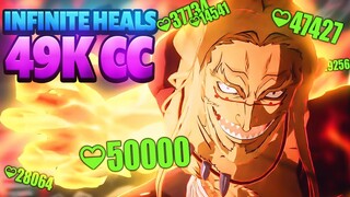LR VETTO INFINITELY HEALS! 49K CC VETTO PVP SHOWCASE | Black Clover Mobile