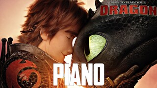 How To Train Your Dragon Theme | EMOTIONAL PIANO VERSION