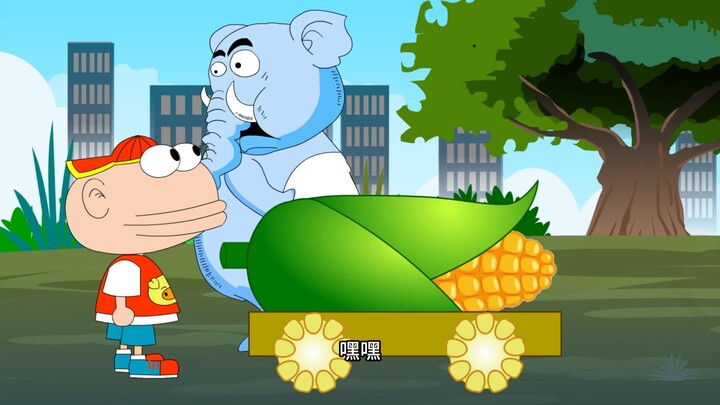 26 Mr. Li's animation "Step on the Back" Zombie version of the delayed bomb