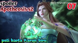 Spoiler Apotheosis S2 Part 7 : Peti Harta Karun Biru