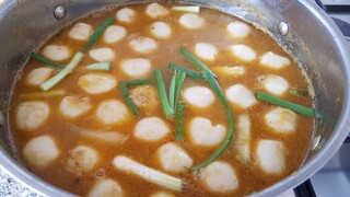 น้ำยาป่าลูกชิ้นเผ็ดแซ่บๆ(พาเก็บผักในสวน)