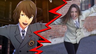 "Will Power" Goro Akechi ~ Persona 5 Dancing [Cosplay Dance In Public]