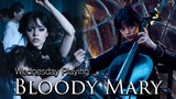Wednesday Playing Bloody Mary on Cello | Dance Scene TikTok Remix