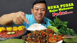 MUKBANG IKAN PATIN PEDAS SAMBEL MERCON KEMANGI LALAPAN PETAI MENTAH SAMBEL TERASI