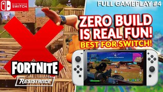 NOOB PLAYER ON FORTNITE ZERO BUILD ! FULL GAMEPLAY 4 - NO COMMENTARY