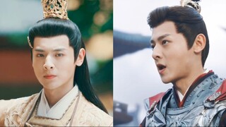 Xiao Ruofeng played by Bai Shu VS Xiao Lingchen played by Bai Shu, they are obviously played by the 