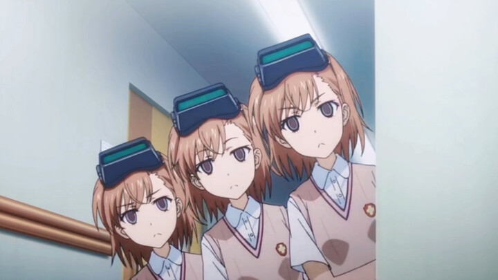 The ending of Misaka Mikoto defeats magic with technology