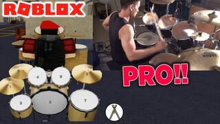 Real Life Drummer Plays Arsenal Drum Kit