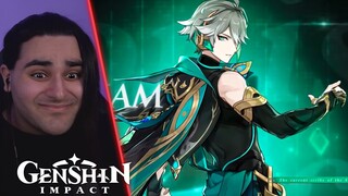 New GENSHIN IMPACT Fan Reacts to Alhaitham Character Demo Reaction !!