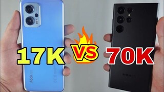 17,000 Phone VS 70,000 Phone! Performance Test and Game Settings!