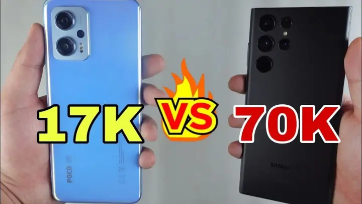 17,000 Phone VS 70,000 Phone! Performance Test and Game Settings!