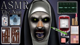 ASMR 영화 '더넌' 사악한 수녀귀신(발락) 인간으로 변신 | Ghost ballak plastic surgery animation from the movie 'The Nun'