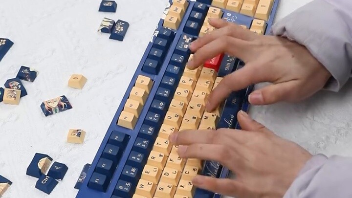 Anda dapat membuat sendiri papan ketik Violet hanya dengan 100 yuan! ! Biarkan keyboard langsung men