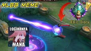 MOBILE LEGENDS MEME ABSURD (kelakuan random player Epic mlbb)