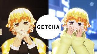 【鬼滅のMMD】GETCHA!【我妻善逸】4K60fps