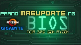 AMD Ryzen 3200G & A320 Series ft Gigabyte A320M 100% 1HR Temp Test & Bios Update Guide (Tagalog)