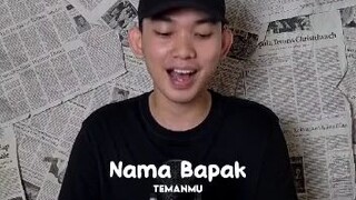 50 nama bapak yang pasaran di Indonesia ( mungkin salah satu nya nama bapak mu🗿 )