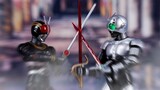 [Tampilan penuh] Bokong abad! SHF Kamen Rider Hitam Bayangan Bulan 4K