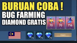 BUG DIAMOND GRATIS ! TUTORIAL NUYUL EVENT SERVER MALAYSIA