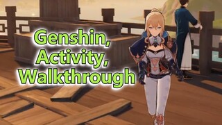 Genshin, Activity, Walkthrough