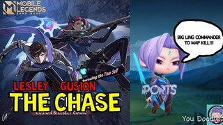 MLBB: LESLEY AND GUSION: THE CHASE| MLBB UPDATE DRAWS TEST #mobilelegends #mlbb #mlbbupdate