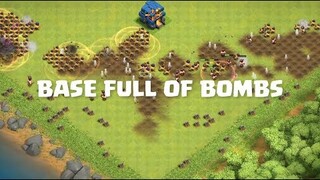 Every Troops VS Full BOMB Base | Clash of Clans