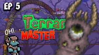 Terraria Master mode EP.5 - โดนบอสหนอนม่วงงอน | SCF x TheNoTT