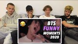 MTF ZONE Reacts To BTS FUNNY MOMETS (2020 COMPILATION) | BTS REACTION