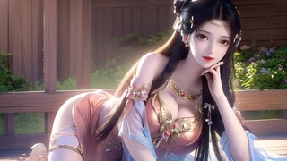 [AI Zhu Xian Tian Ling'er] is the senior sister that Zhang Xiaofan has a crush on for the first time