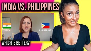 FOREIGNER reacts to PHILIPPINES vs INDIA in Outsorcing