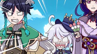 Wise Genshin Impact: Nasida: There is no one with a higher IQ except me!