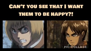 Friends to Rivals | ASMR | Armin Arlert VS Eren Yeager x Listener