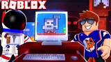 ROBLOX Flee the Facility on a RETRO GAME CONSOLE?? (2D Challenge)