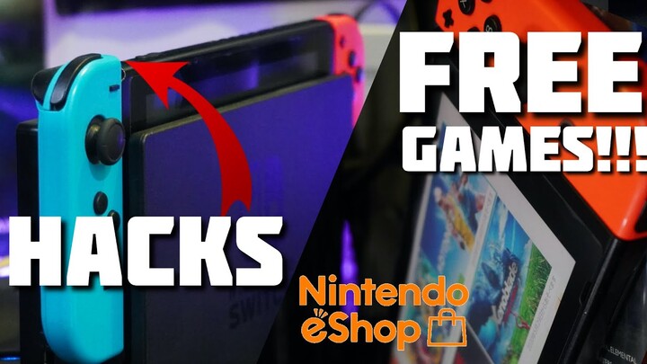 Nintendo Switch Hacks! Free Games on Nintendo EShop! - jccaloy