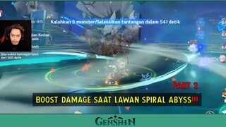 Spiral Abyss Stage 1 Demi Primo (Part 2) - Genshin Impact Indonesia